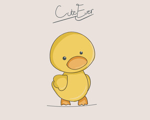 cute cartoon animal character