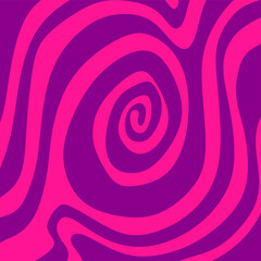 Abstract background with cute curly line pattern