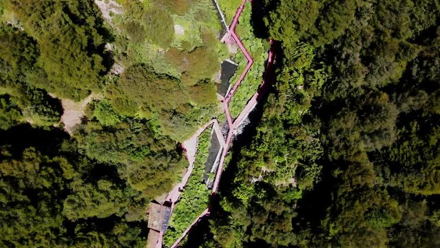 Termas geometricas in south of Chile