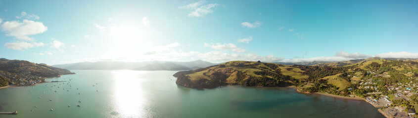 Fototapeta na wymiar Akaroa, New Zealand