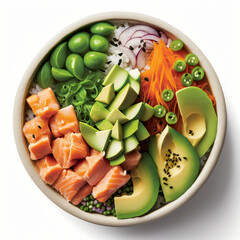 vegetables on a plate