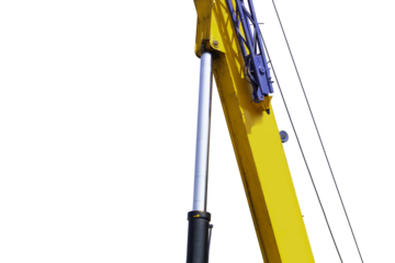close up crane, hydraulic PNG transparent
