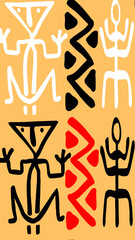 tribal handmade phone screen background