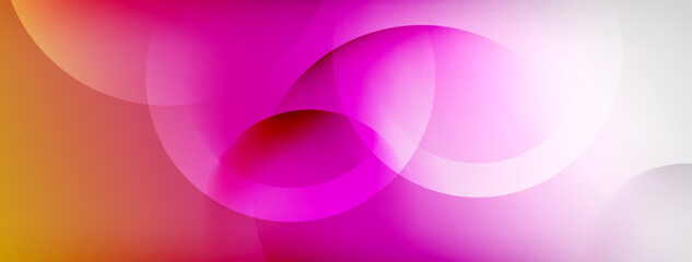 Abstract background - geometric composition created with lights and shadows. Technology or business digital template