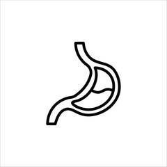 stomach care icon designs concept vector illustration on white background EPS 10