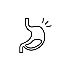 stomach care icon designs concept vector illustration on white background EPS 10