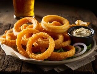 onion rings, Generative AI