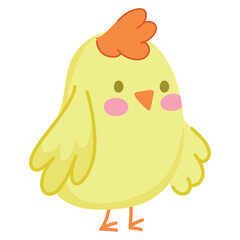 cute chicken icon