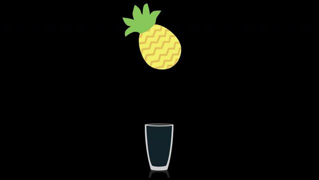 Jugo de pi&ntilde;a, alpha.