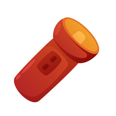 flashlight portable torch camping equipment illustration