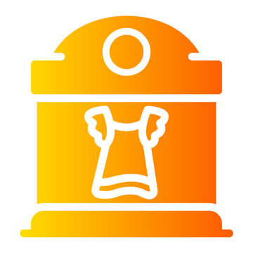 clothes gradient icon