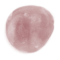 Pink Abstract Watercolor Circle