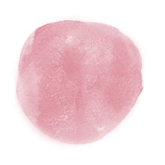 Pink Abstract Watercolor Circle