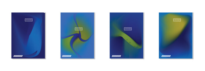 collection of abstract backgrounds with beautiful gradation colors, colorful backgrounds for poster flyer banner backdrop.vertical banner.cool fluid background vector illustration.