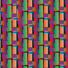 Seamless pattern hitma background with abstract gradint seamless contacts.