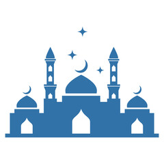 Mosque silhouette