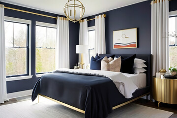 bed room with family, dark bed room, bed room night, empty bed room, bed room wall, room setting, bed setting, bed room, setting generative ai tool