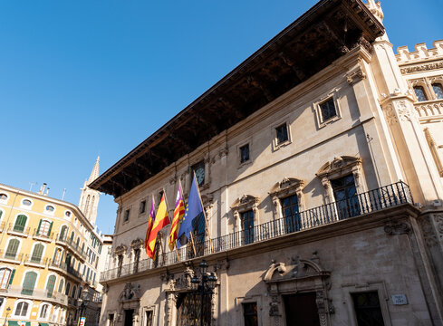 Ayuntamiento, Town hall, de Palma de Mallorca, Spain