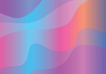 Colorful geometric background. Fluid shapes composition. Liquid color background design. 