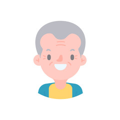 Avatar with a young face pictures of men and women of various nationalities