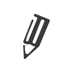 Fototapeta premium pencil icon design vector template