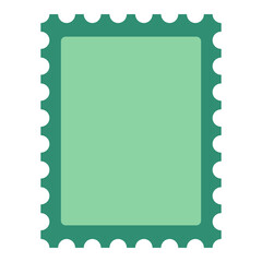 Blank postage stampade blank postage stamp