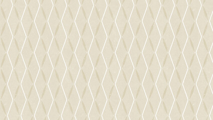 シンプルな幾何学模様の背景パターン（ベージュ）