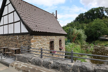 Historisches Gebäude in Volkringhausen, einem Ortsteil der Stadt Balve im Sauerland