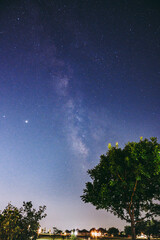 Fototapeta na wymiar Milky Way in Texas