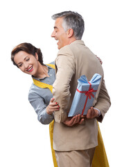 Fototapeta premium A surprise gift for her