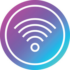 Wifi Vector Icon Design Illustration