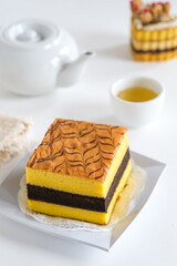 lapis surabaya, spikoek or three layer cake 