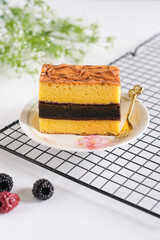 lapis surabaya, spikoek or three layer cake 