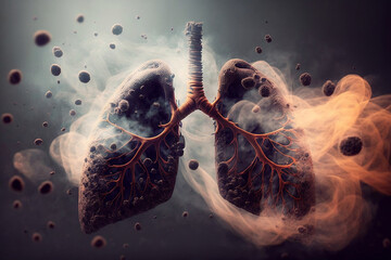 Tabagism addiction, lung health