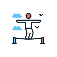 Challenge icon in vector. illustration
