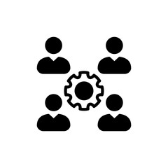 Collaboration icon in vector. illustration