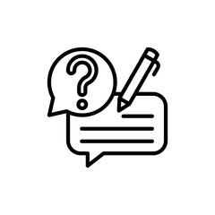 Suggestion icon in vector. illustration