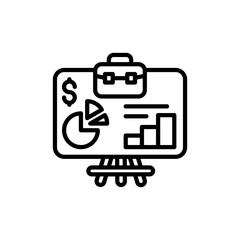 Business Performance icon in vector. illustration