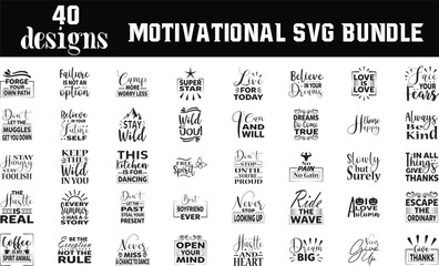 Motivational SVG BUNDLE, Motivational SVG DESIGN, svg, t-shirt, svg design, shirt design,  T-shirt, QuotesCricut, SvgSilhouette, Svg, T-shirt, Quote, Cats, Birthday, Shirt, DesignWord, Art, Digital, 