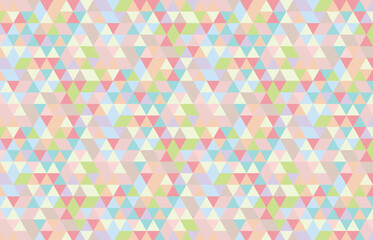 Modern Abstract Colorful Geometric Triangles background pattern Wallpaper