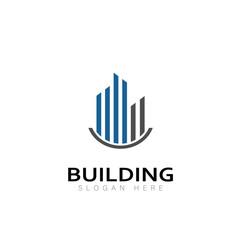 Building Construction Logo Design Vector real estate