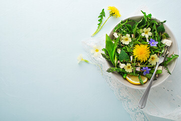 Fototapeta Spring salad obraz