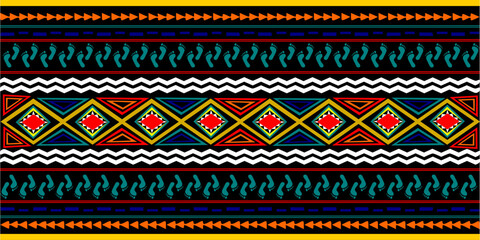 African inspired pattern