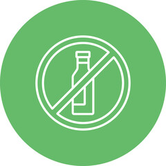 No Alcohol Icon