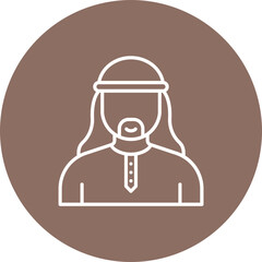 Arab Man Icon