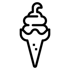 soft serve icon style