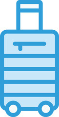 Luggage Vector Icon Design Illustration