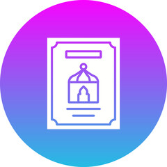 Fototapeta premium Poster Icon