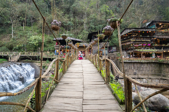 Cat Cat Traditional Village In Sapa, Vietnam