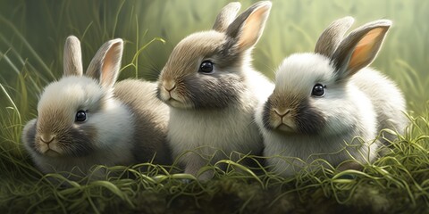 Obraz premium Easter rabbit